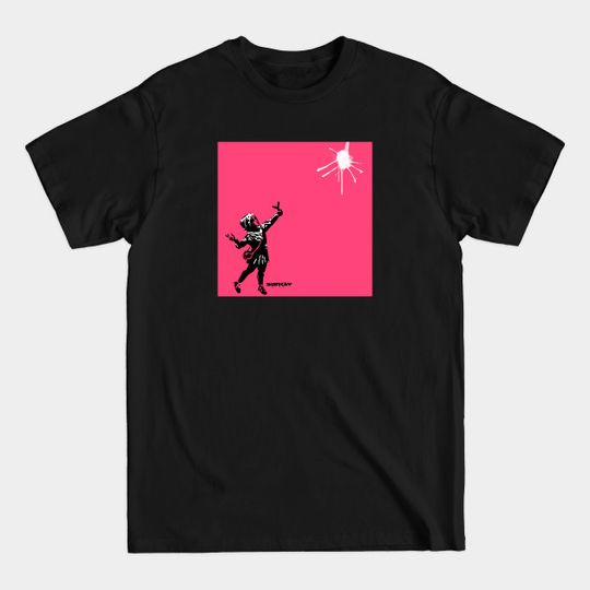 Discover Valentine's Day - Banksy - T-Shirt