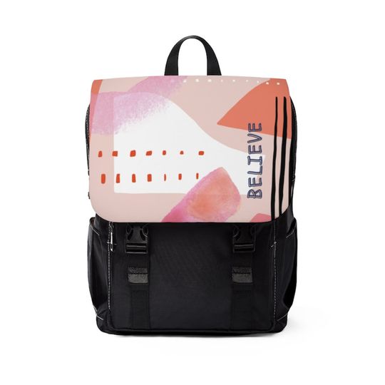 Discover Believe In The Lord Body Of Christ Holy Unisex Casual Shoulder Backpack