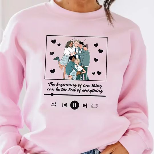 Discover Heartstopper Inspired Book Sweatshirt, Nick, Charlie and friends Sweatshirt