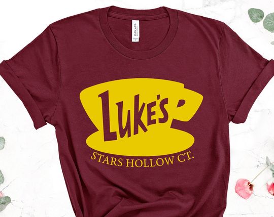 Discover Lukes Diner Shirt, Gilmore Girls Luke's Diner Shirt