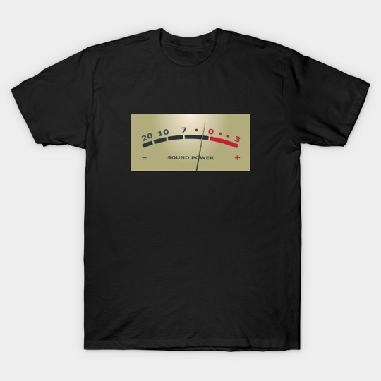 Discover Sound meter - Sound Meter - T-Shirt