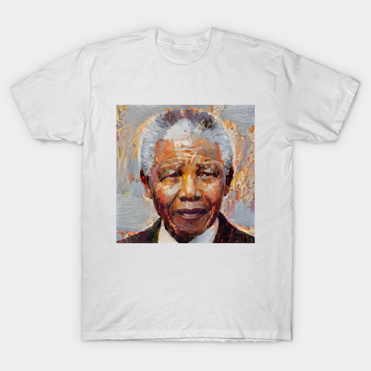 Discover Portrait of Nelson Mandela - Mandela - T-Shirt