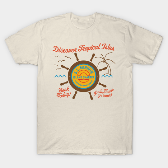 Discover S.S. Minnow - Gilligans Island - T-Shirt