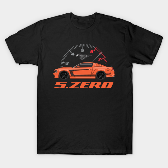 Discover 5.ZERO-Dark Orange - 2012 Boss 302 - T-Shirt