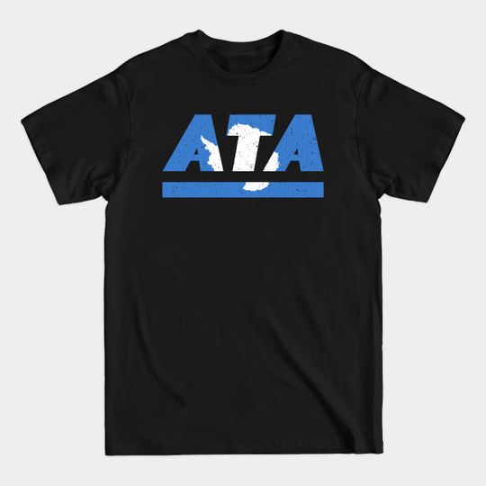Discover ATA Antarctica South Pole ISO Code 3166 - Antarctica - T-Shirt