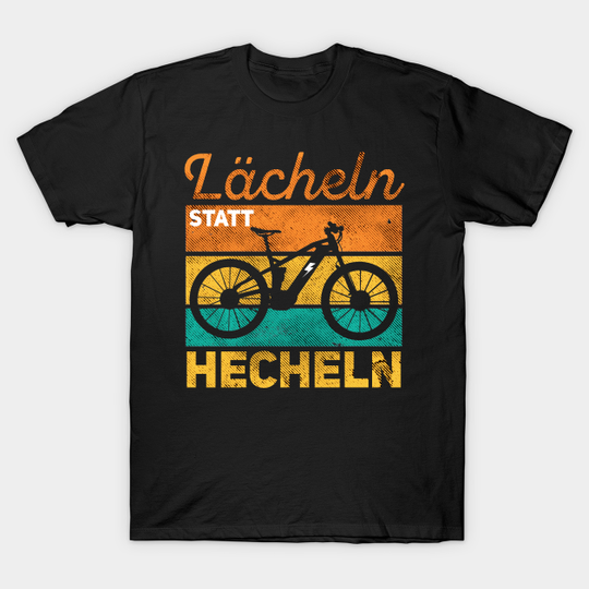 Discover Cyclist Ebike Mountainbiker Gift - Anti E Bike - T-Shirt