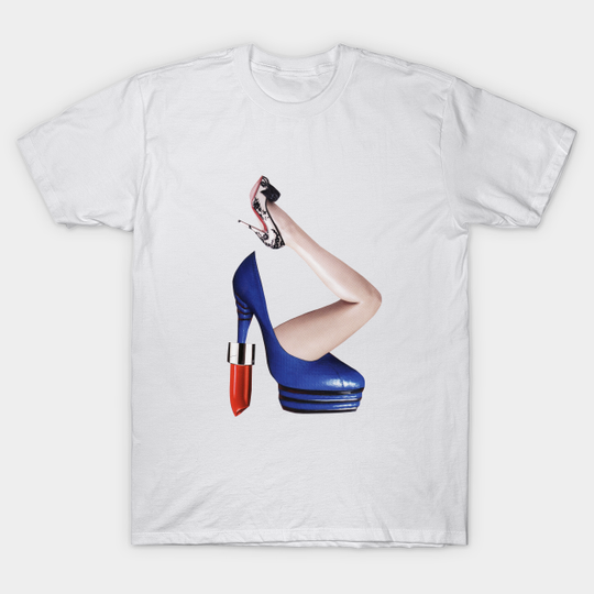 Discover Falling in Blue Shoes - Shoes - T-Shirt