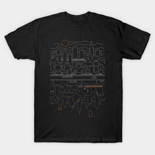Discover City 24 - Cityscape - T-Shirt