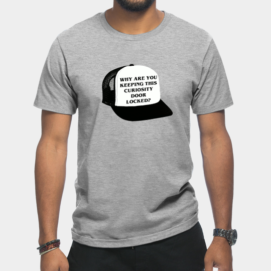 Discover Why Are You Keeping This Curiosity Door Locked? - Stranger Things - T-Shirt