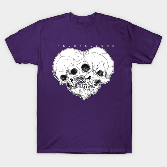 Discover Double Trouble - Skull - T-Shirt