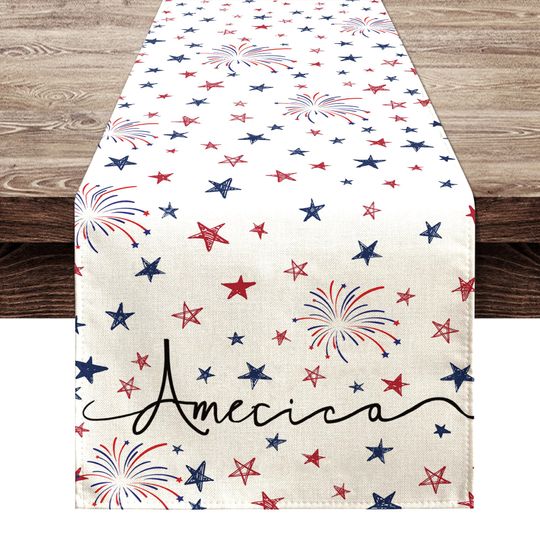 Discover 4th of July Table Runner