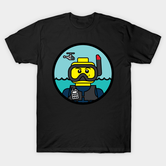 Discover Mini Rescue Swimmer - Mini Rescue Swimmer - T-Shirt