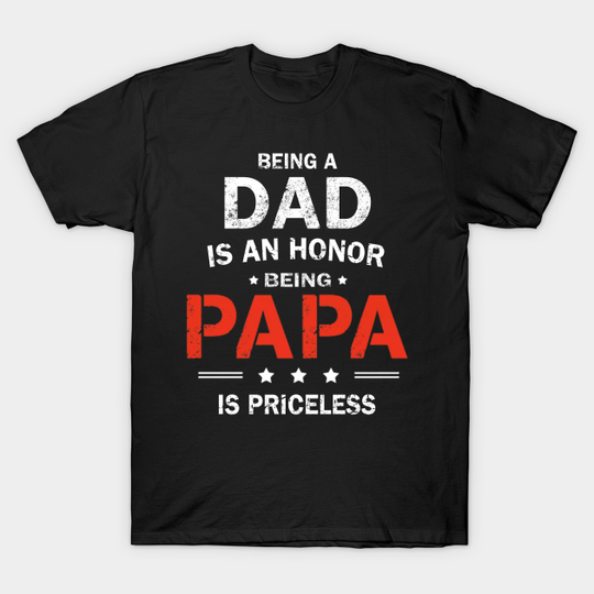 Discover Father's Day Best Dad Papa T-Shirt