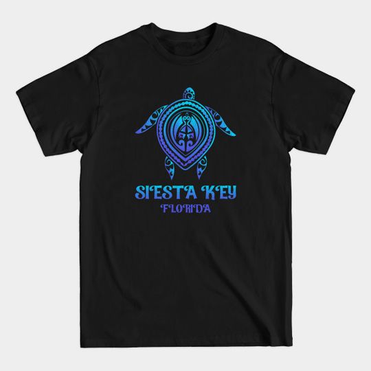 Discover Siesta Key Florida FL Family Vacation Sea Turtle Graphic - Siesta Key - T-Shirt