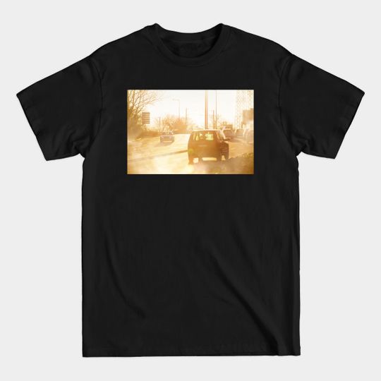 Discover Vehicle gas exhaust - Pollution - T-Shirt