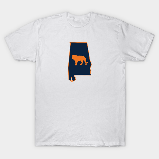 Discover Tiger State - The Plains - Tiger - T-Shirt