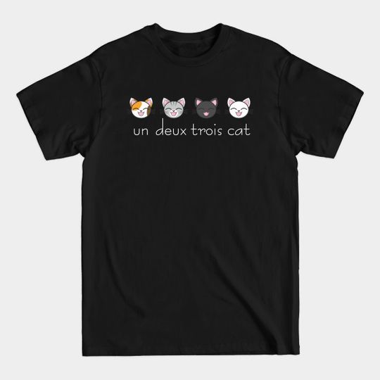 Discover One two three cats - one two three cats - t -shirt
