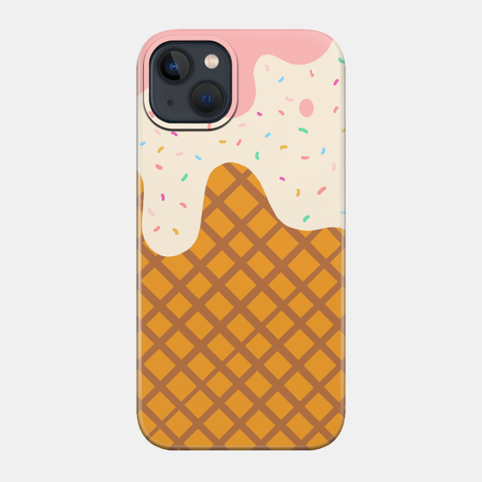Discover Strawberry Ice Cream Cute Pastel Pink - Ice Cream - Phone Case