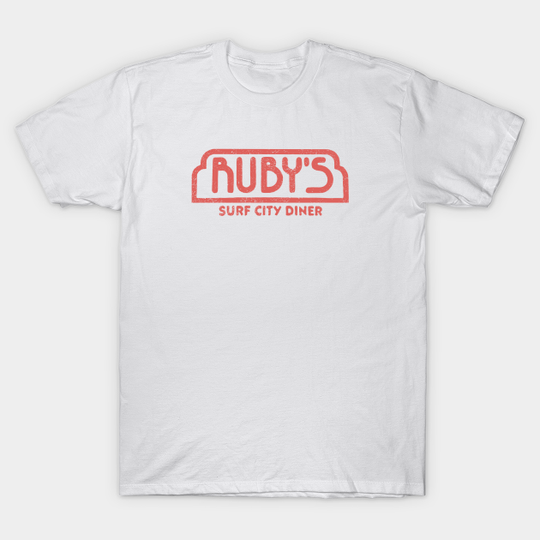 Discover Ruby's Diner - Huntington Beach Pier - Rubys Diner - T-Shirt