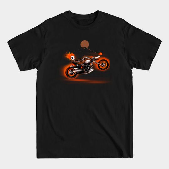Discover Nightmare Rider - Nightmare Before Christmas - T-Shirt