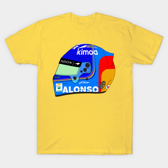 Discover Fernando Alonso 2018 Helmet - Fernando Alonso - T-Shirt