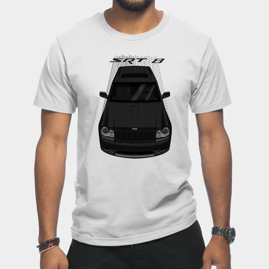 Discover Jeep Grand Cherokee SRT 8 2006 - 2010 - Black - Jeep Srt8 - T-Shirt