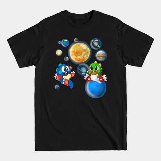Discover Bubble Bobble Universe - Bubble Bobble - T-Shirt