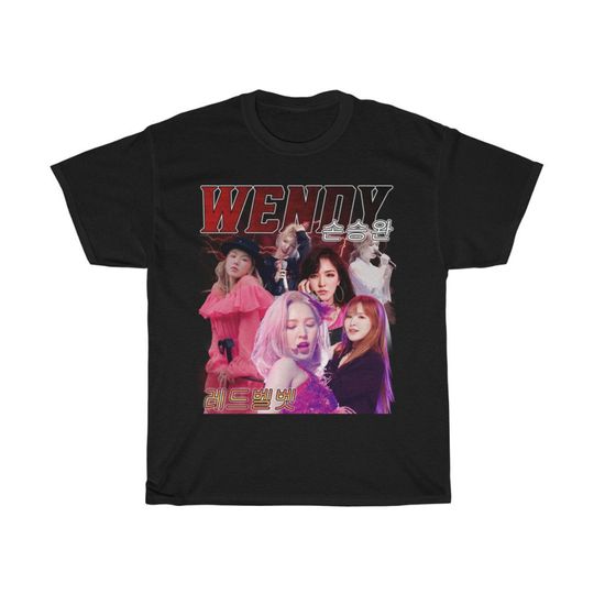 Discover Red Velvet Wendy | IDOL | KPOP | Girl Band | Tshirt
