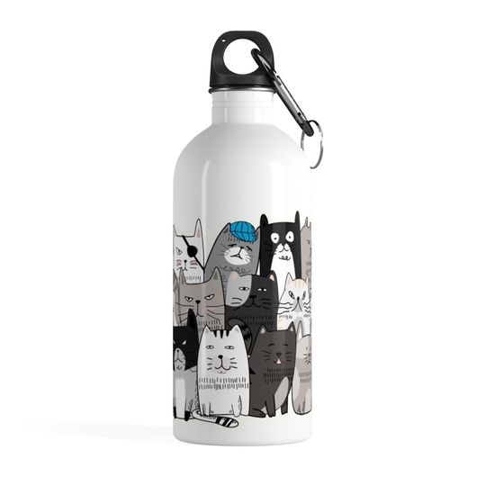 Discover Stainless Steel Water Bottle, Reusable 14oz Steel Water Bottle
