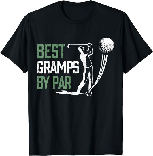 Discover Mens Best Gramps By Par Father's Day Gifts Golf Lover T-Shirt