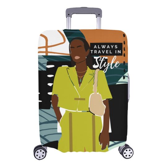 Discover Travel Luggage Cover