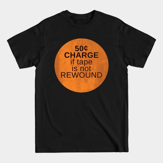 Discover Orange Rewind Sticker - Vhs - T-Shirt