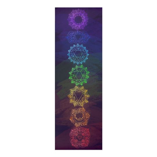 Discover Cumilo Sevan Chakras Foam Yoga Mat