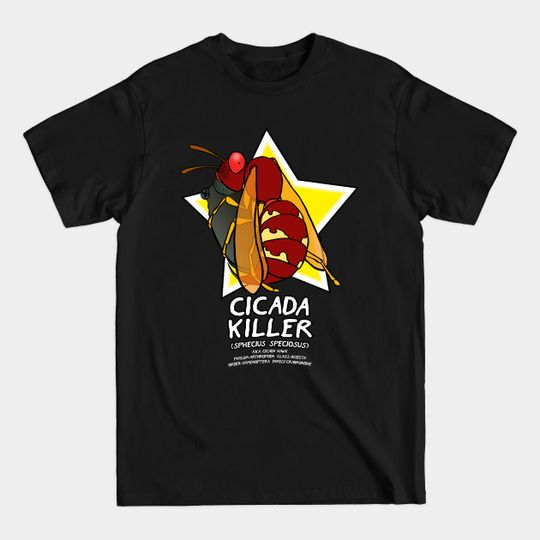Discover Cicada Killer - Bugs - T-Shirt
