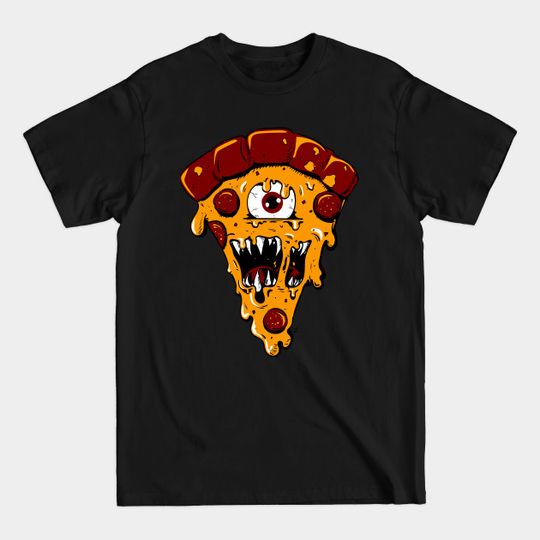 Discover Monster of a Slice - Pizza - T-Shirt
