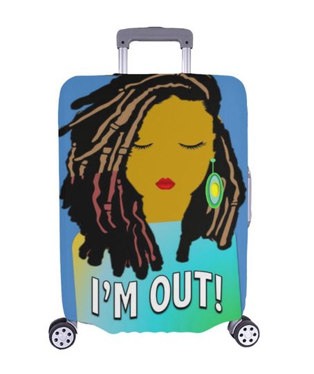 Discover Dreadlocks Lady Luggage Cover