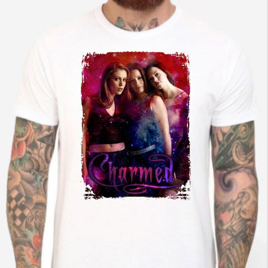 Discover Charmed - White T Shirt. Paige, phoebe and Piper!