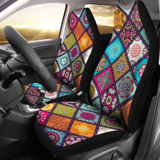Discover Mandala Car seat cover