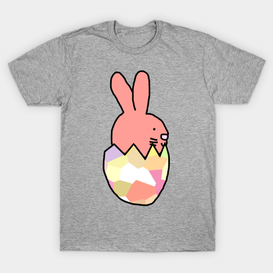 Discover Rose Bunny Hatching from Egg - Bunny - T-Shirt