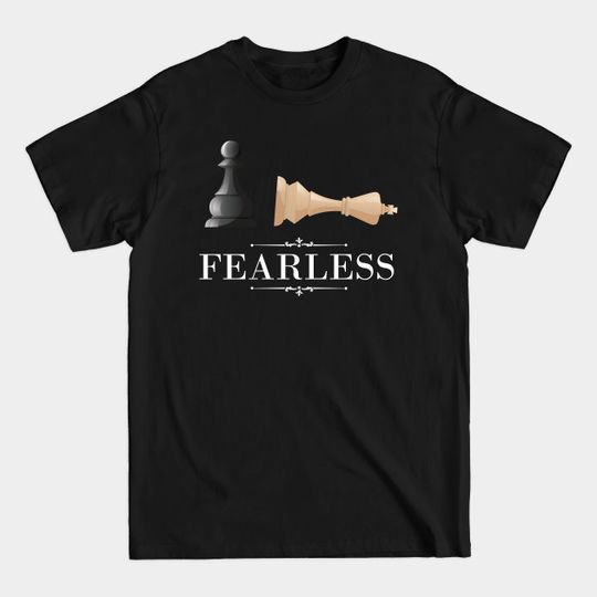 Discover Fearless Chess Lover - Chess Club - T-Shirt