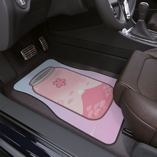 Discover Magical Kawaii Soda Drink Car Mats