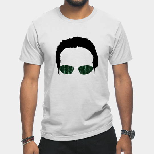 Discover The Face of The One (with code) - Matrix - T-Shirt