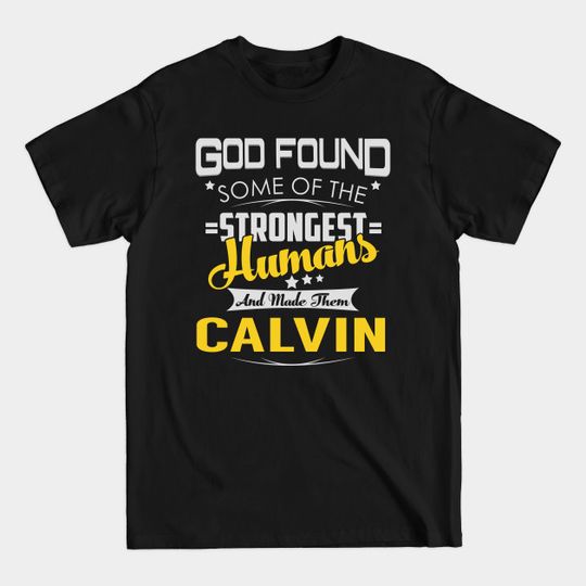 Discover CALVIN - Calvin - T-Shirt