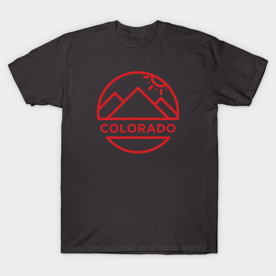 Discover Colorado Badge - Badge - T-Shirt