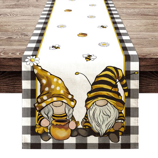 Discover Summer Gnome Table Runner