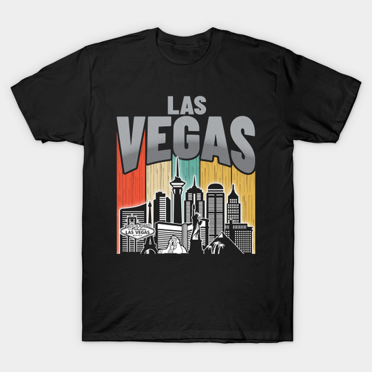 Discover Las Vegas Nevada - Las Vegas - T-Shirt