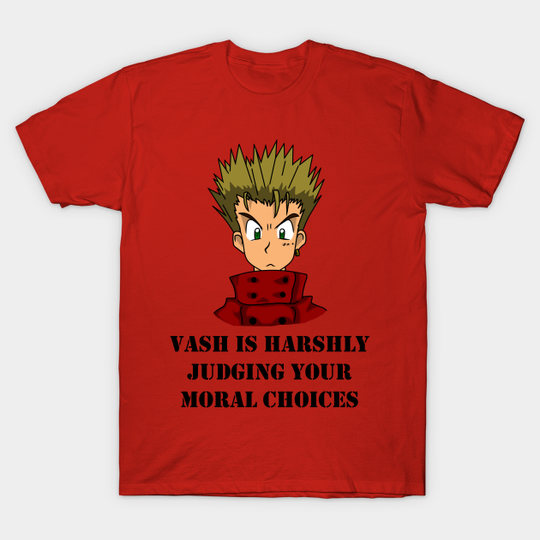 Discover Vash Will Judge - Trigun - T-Shirt