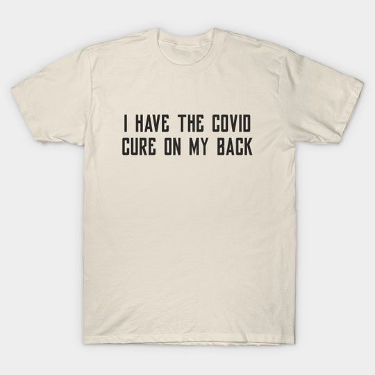 Discover VACCINE ON MY BACK (FRONT/BACK PRINT) - Vaccine - T-Shirt