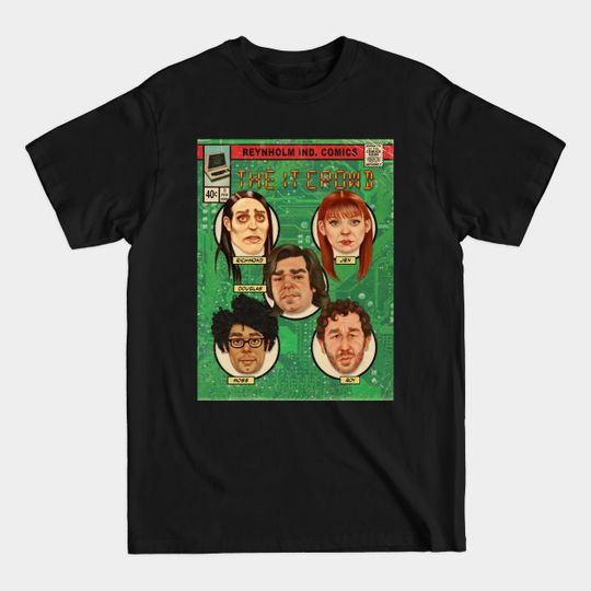 Discover IT Crowd Comic Cover - The It Crowd - T-Shirt