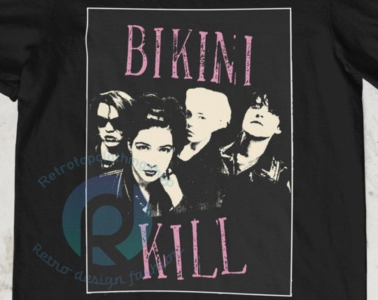Discover Bikini Kill Band Tour T-shirt